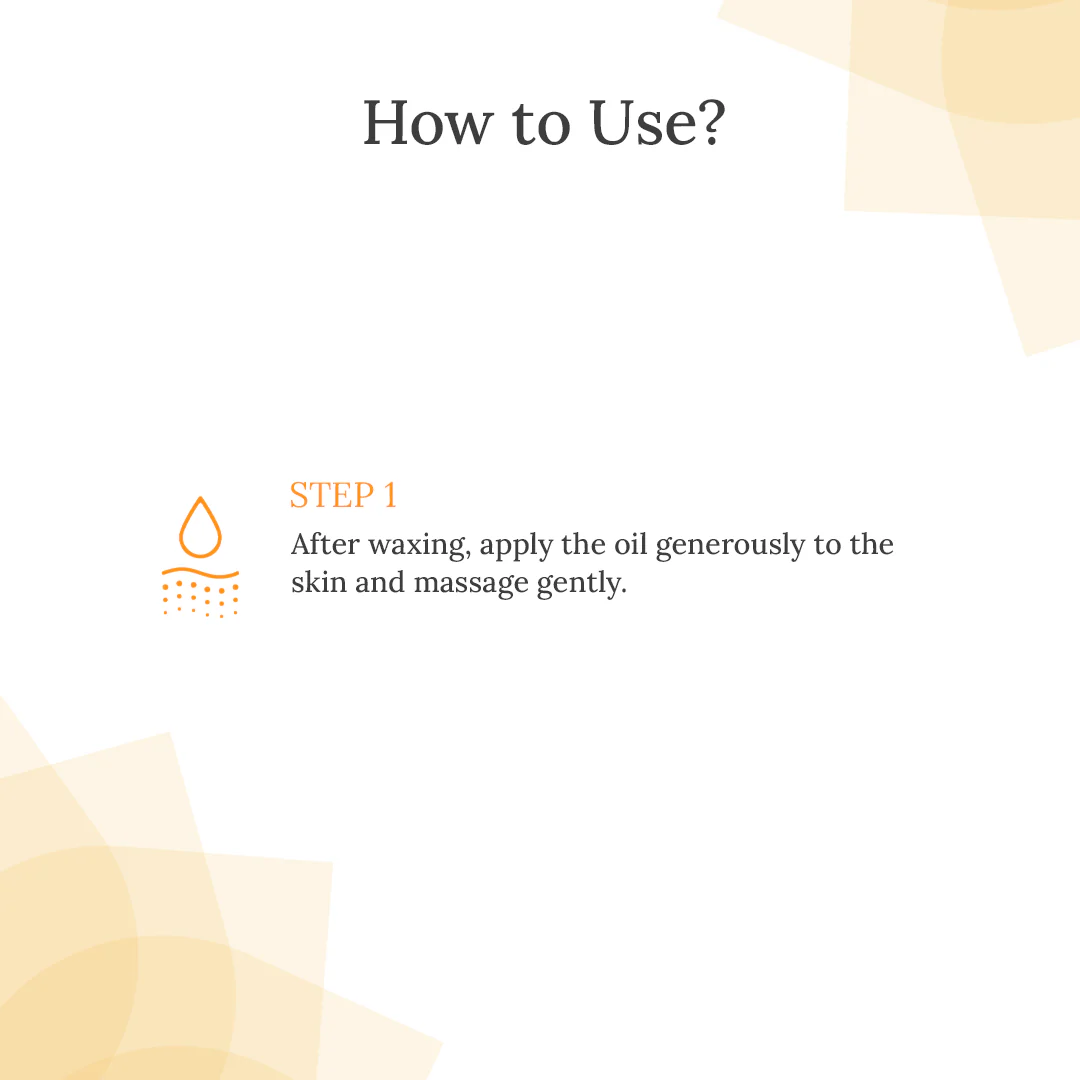 After Waxing Oil for Soothing & Moisturizing - 100ml - Image 6
