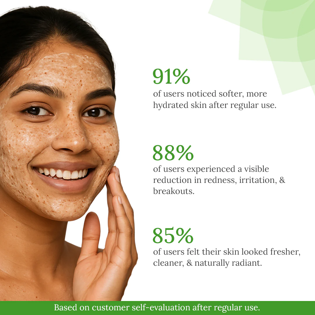 Aloe Vera Cleanser for Deep Cleanse & Hydration 40g - Image 5