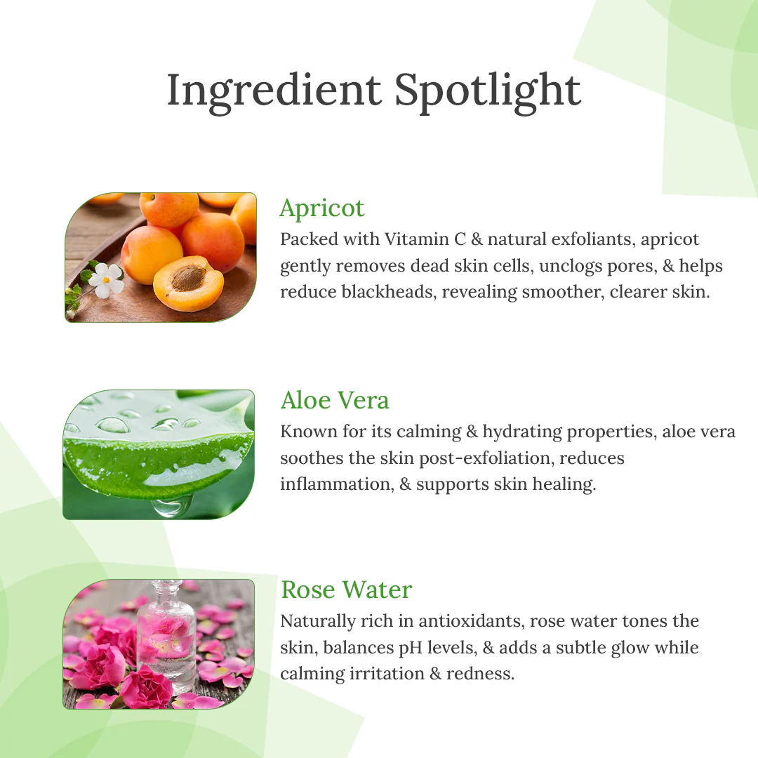 Apricot Scrub for Blackheads & Blemishes Reduction - Image 4