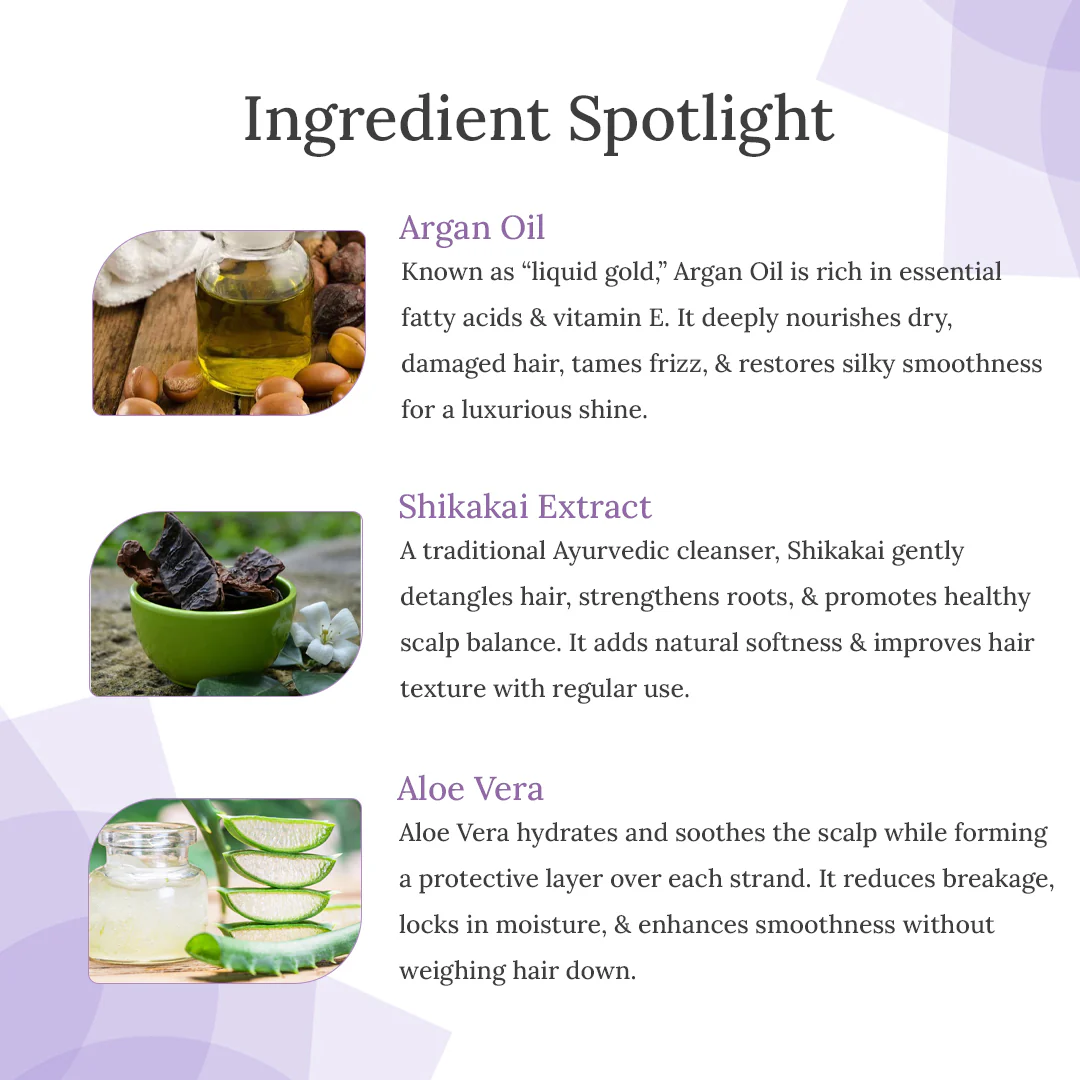 Argan Oil Hair Conditioner For Silky, Soft & Smooth Hair - Image 3