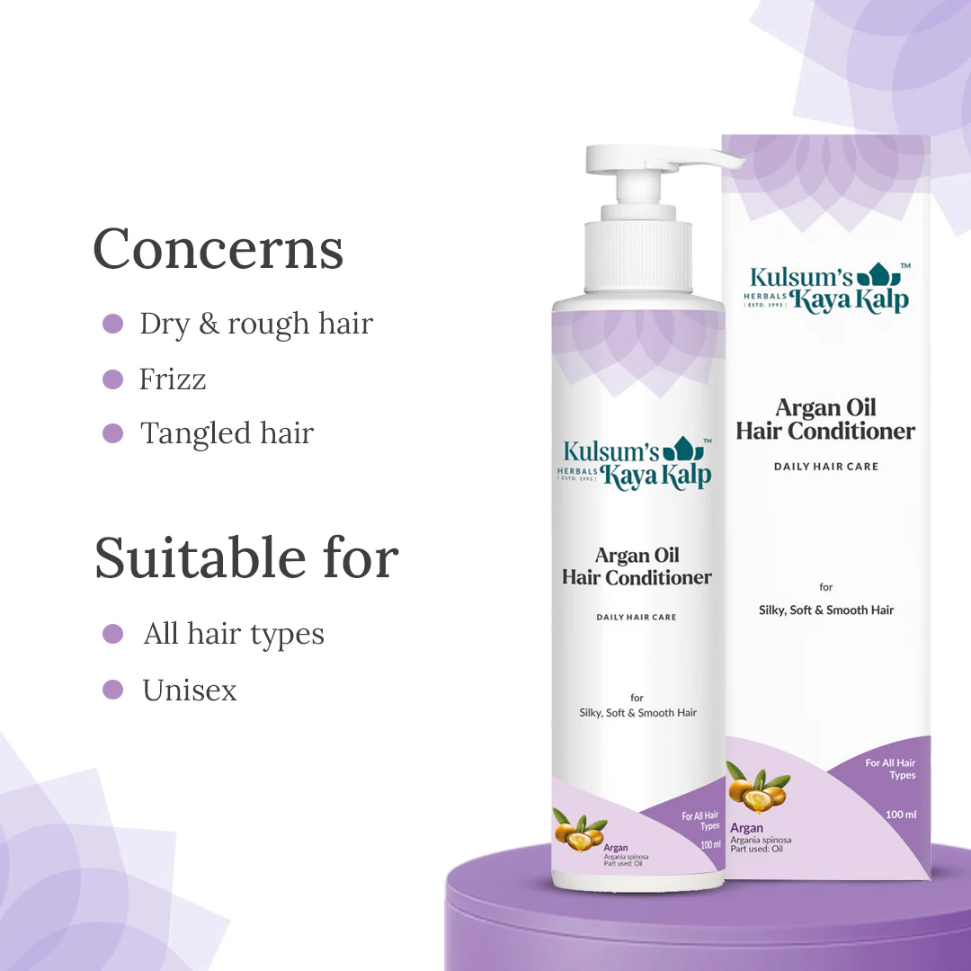 Argan Oil Hair Conditioner For Silky, Soft & Smooth Hair - Image 4