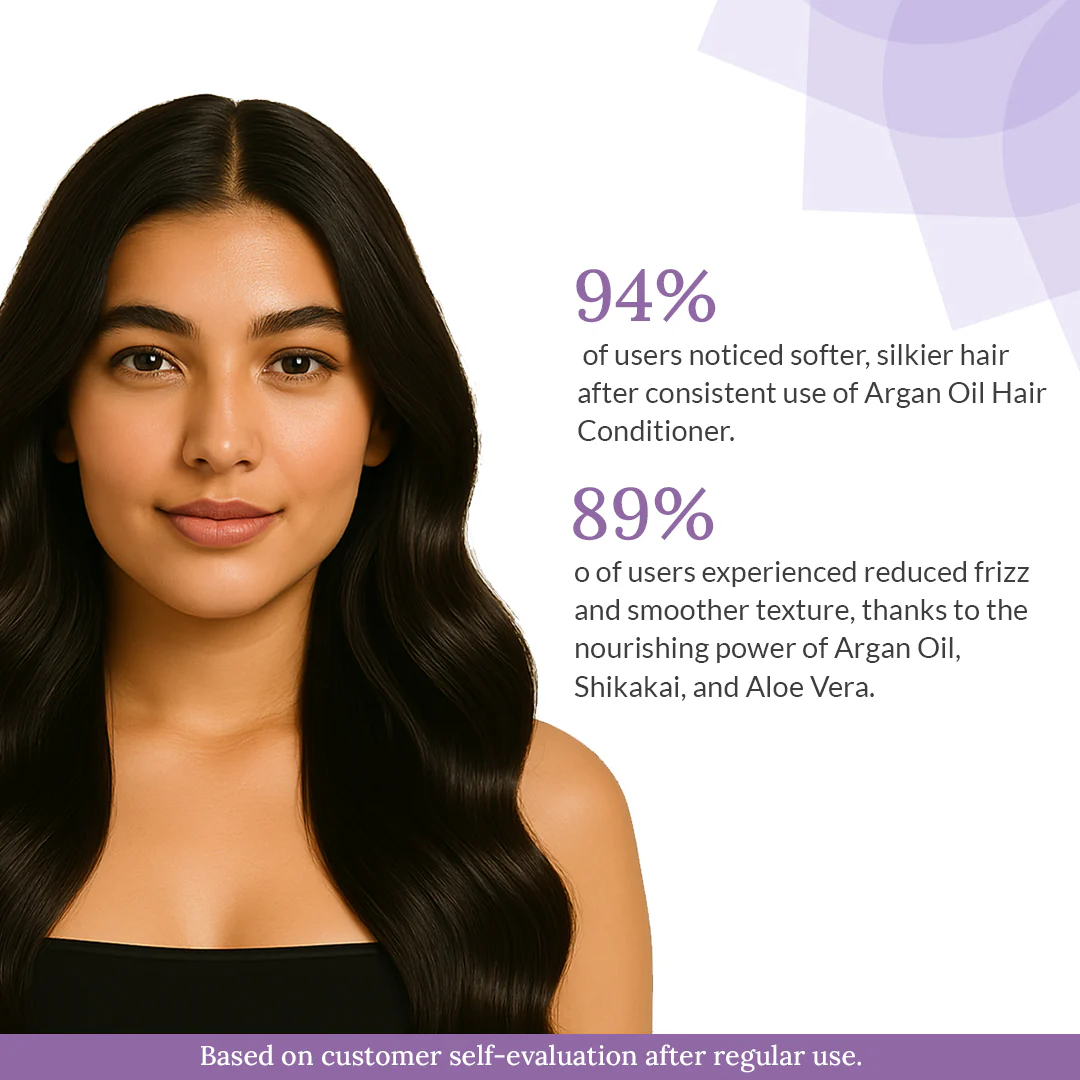 Argan Oil Hair Conditioner For Silky, Soft & Smooth Hair - Image 5