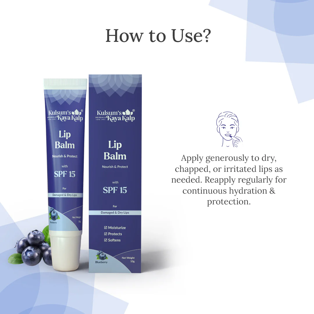 Blueberry Lip Balm with SPF 15 - Image 7