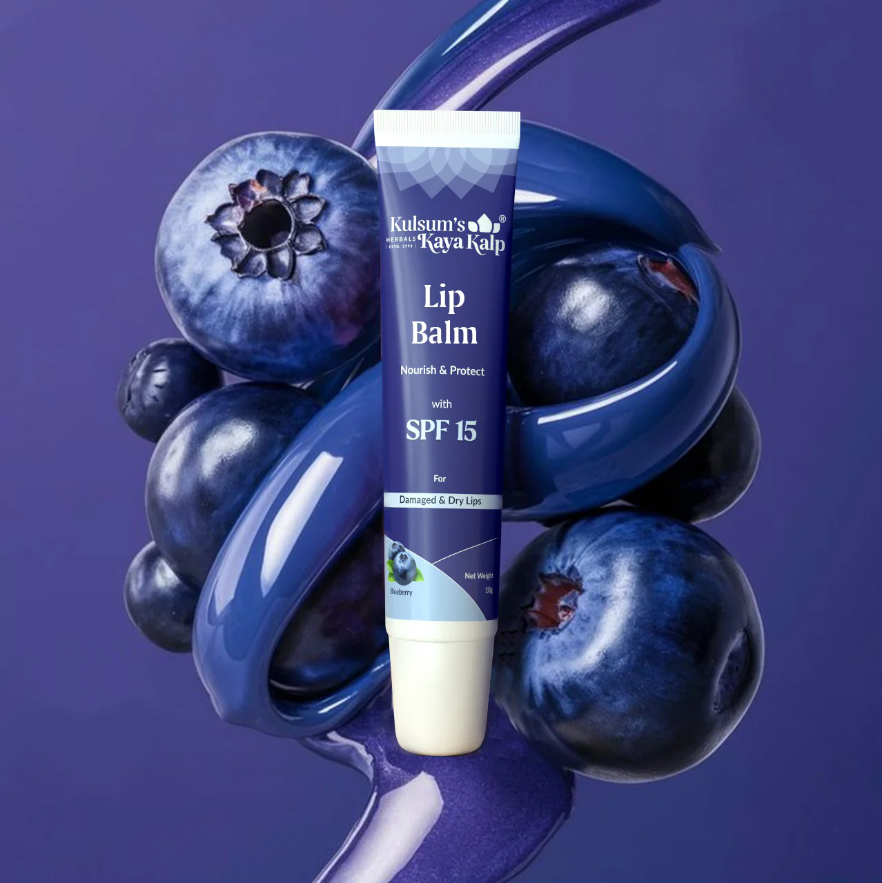Blueberry Lip Balm with SPF 15 - Image 8