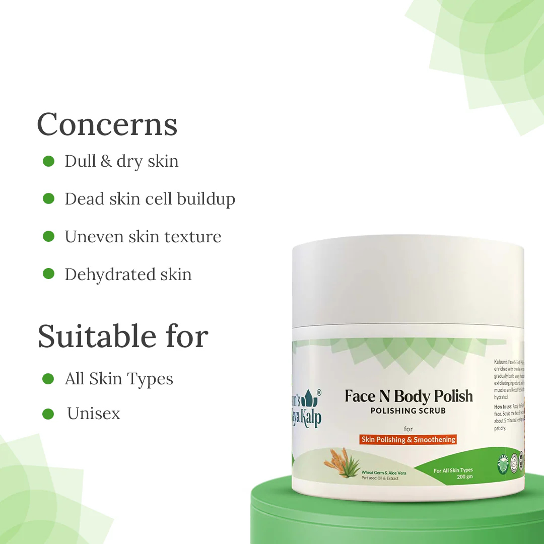 Face N Body Polish for Skin Polishing & Smoothening - Image 4