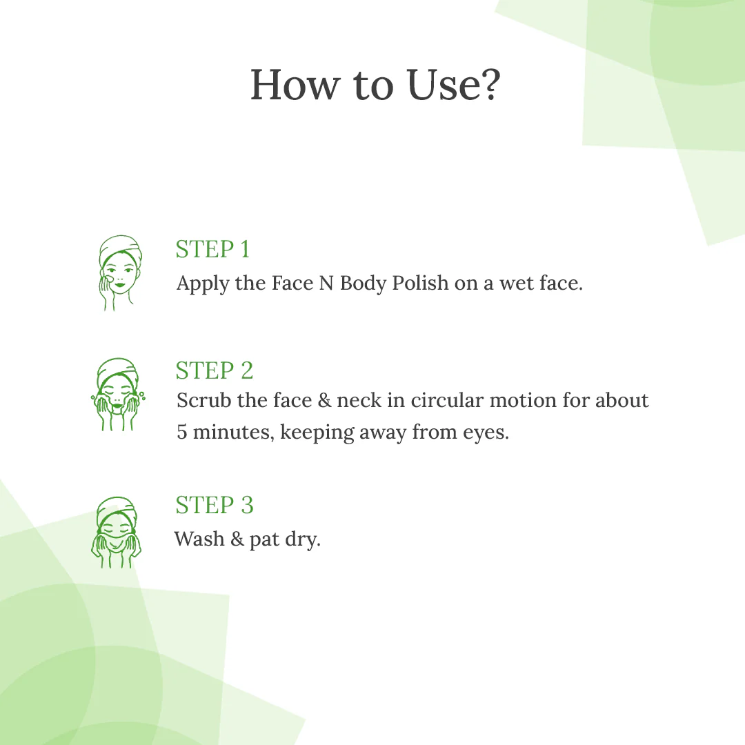Face N Body Polish for Skin Polishing & Smoothening - Image 6