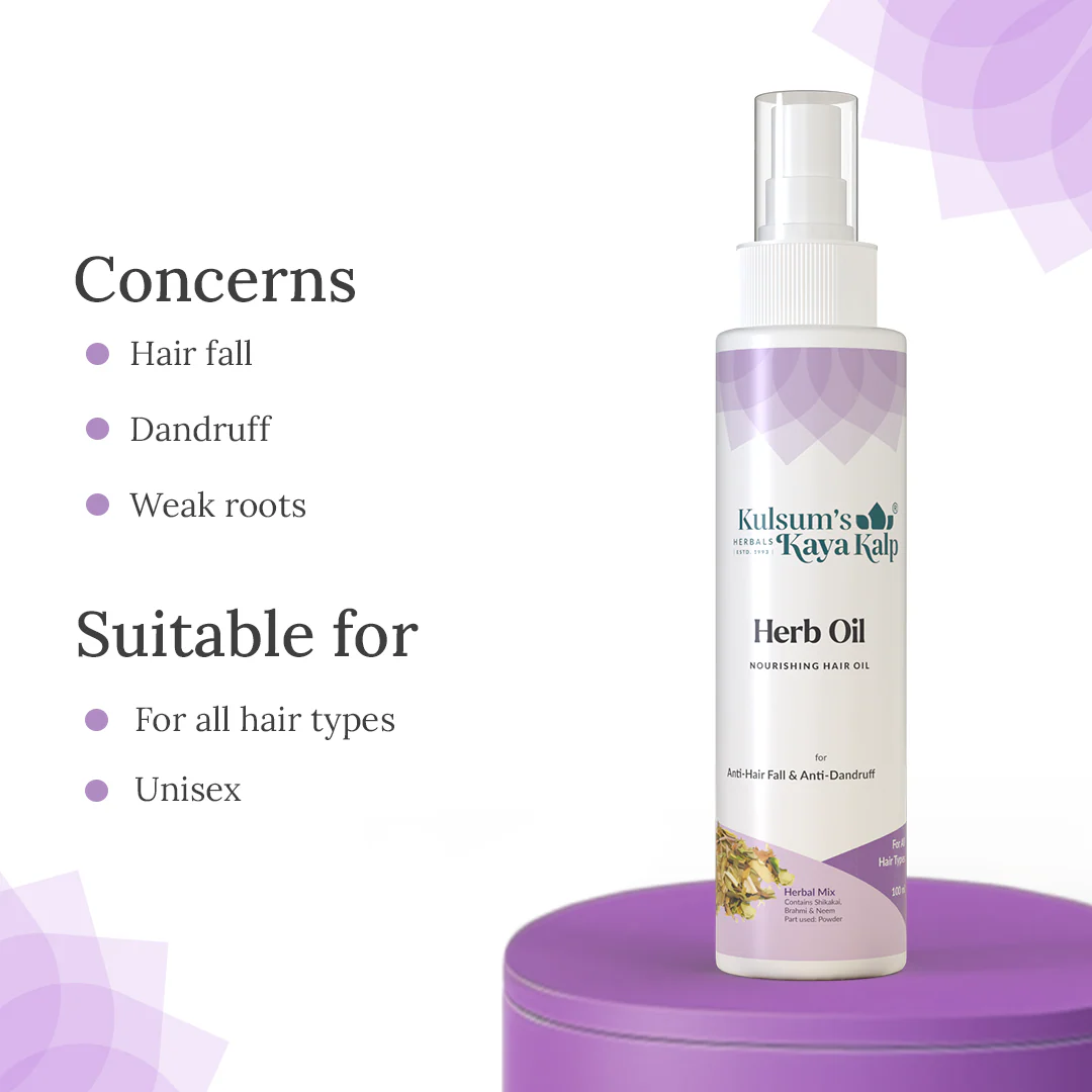 Herb Oil For Anti Hair Fall & Anti Dandruff - Image 4