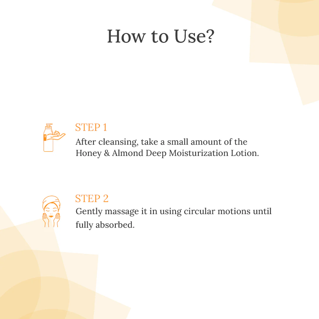 Honey & Almond Deep Moisturizing Lotion For 24 hr. Moisturizer - 100ml - Image 6