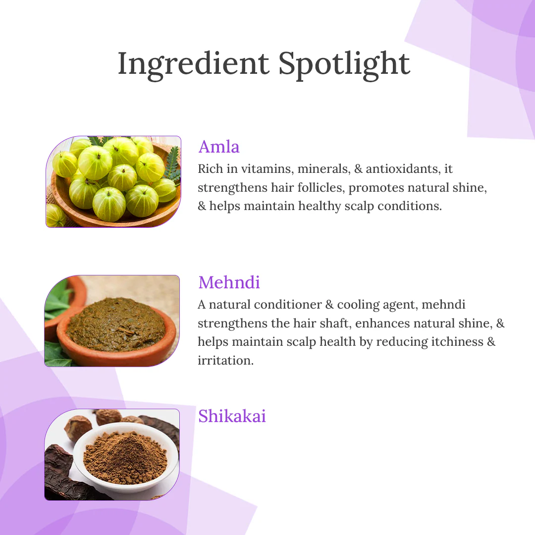 Hair Care Nourishing Hair Pack For Hair Nourishment & Control Hair Fall - Image 3