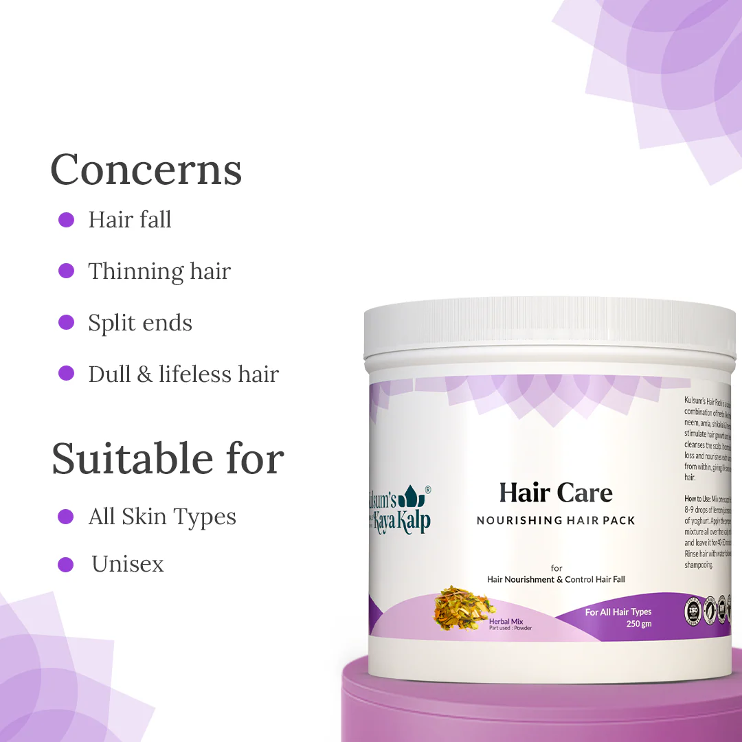 Hair Care Nourishing Hair Pack For Hair Nourishment & Control Hair Fall - Image 4