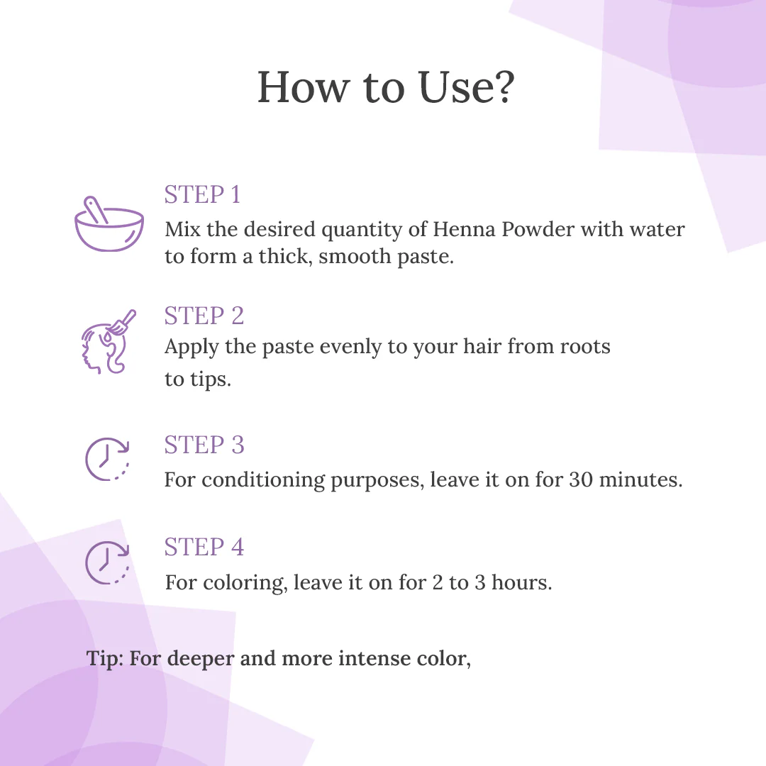 Pack of 3 Heena Powder For Anti Dandruff & Repair Hair Damage - Image 6