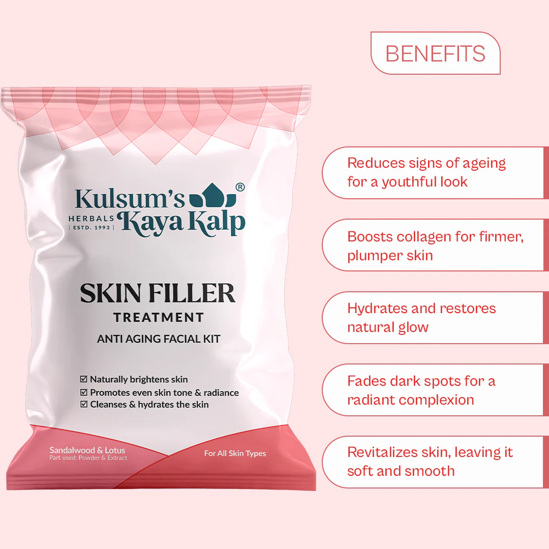 Pack of 5 Tea Tree, Hydra Charge, Skin Filler, Skin Whitening, & Kakadu Plum Facial Kit- 7 in 1 - Image 3