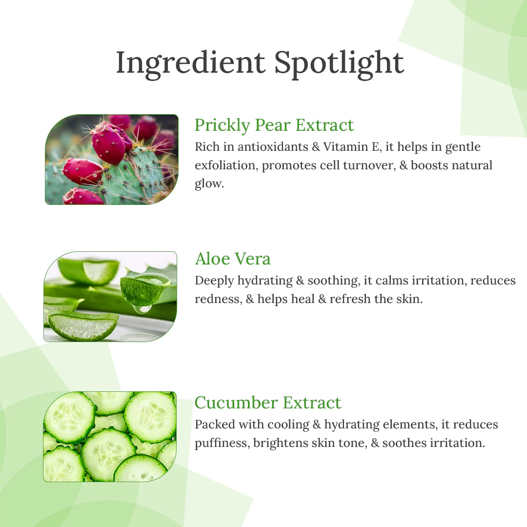 Prickly Pear Face Serum For Natural Peeling Boost - Image 3