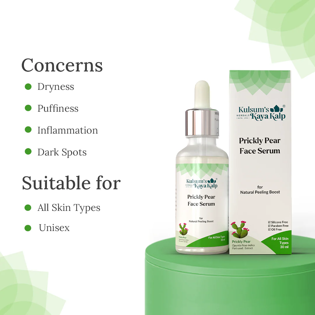 Prickly Pear Face Serum For Natural Peeling Boost - Image 4