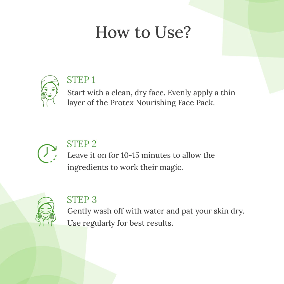 Protex Nourishing Face Pack with Bael Giri & Sandalwood, for Oily Skin, 50 gm - Image 6