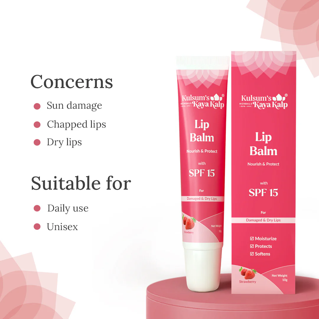 Strawberry Lip Balm with SPF 15 - Image 4