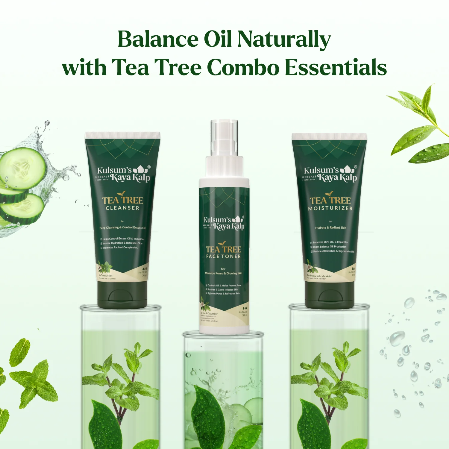 Tea Tree Combo Kit for Oily Skin - Image 3