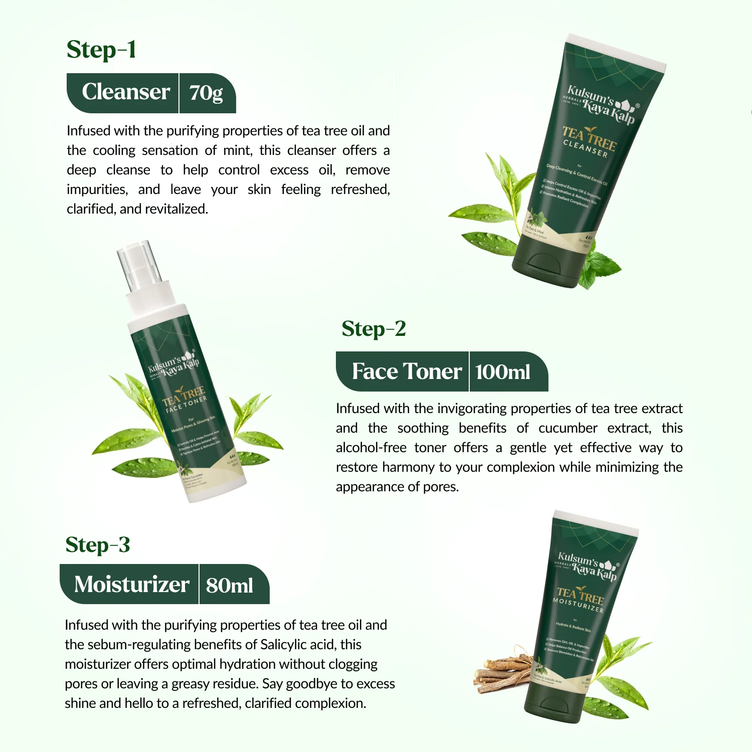 Tea Tree Combo Kit for Oily Skin - Image 5