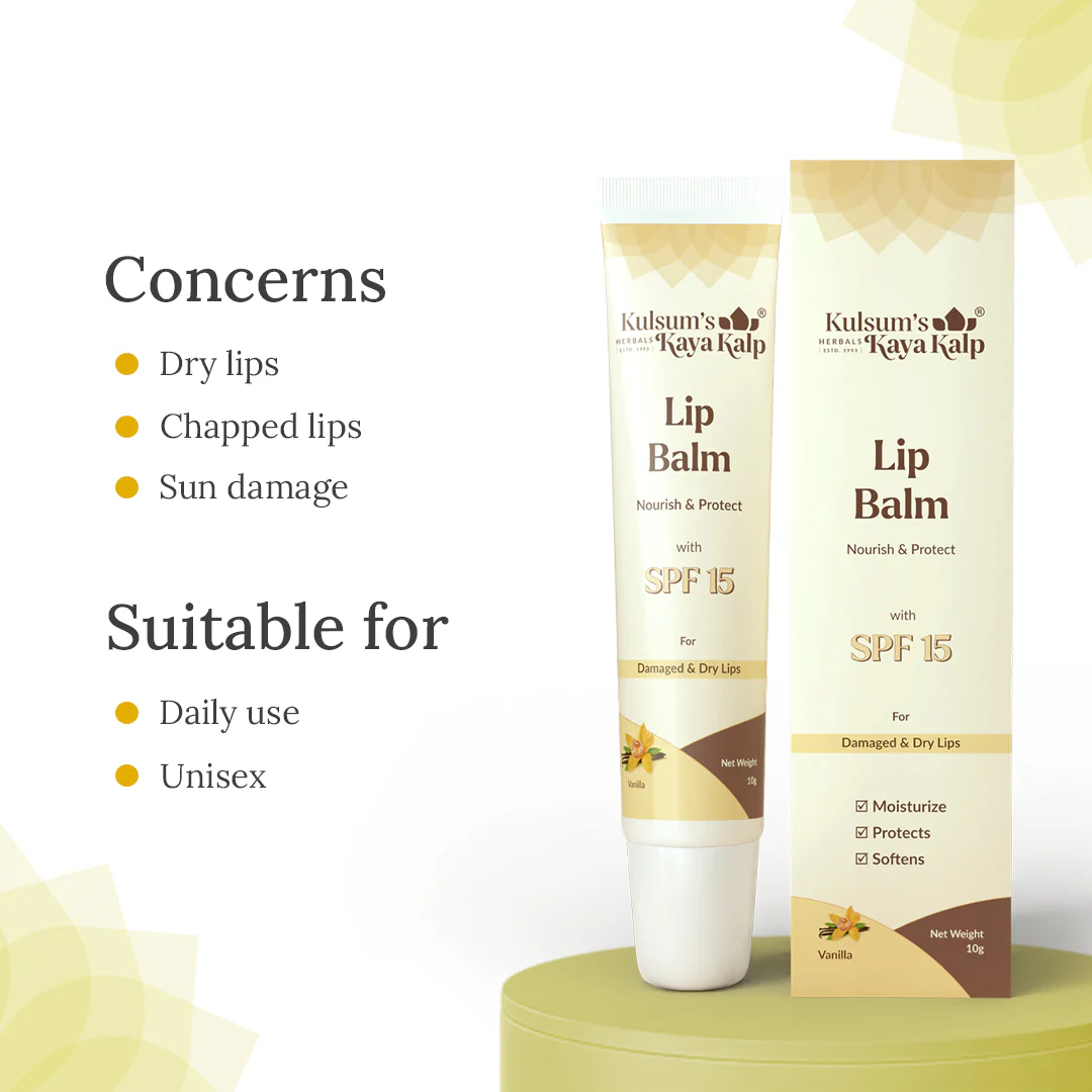 Vanilla Lip Balm with SPF 15 - Image 4