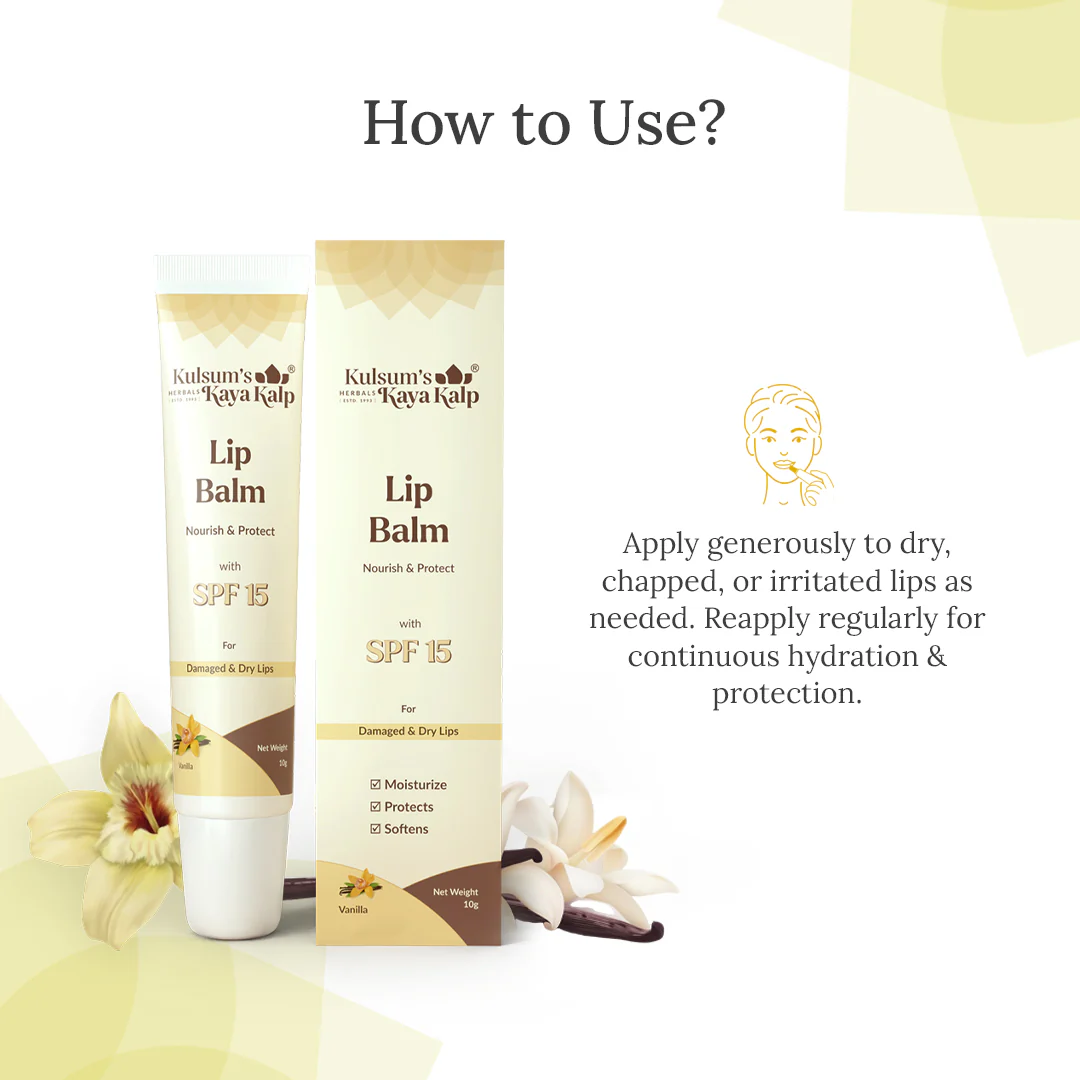 Vanilla Lip Balm with SPF 15 - Image 7