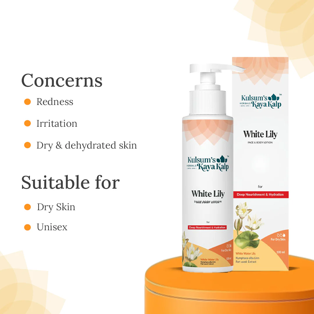 White Lily Daily Face & Body Lotion - Image 4